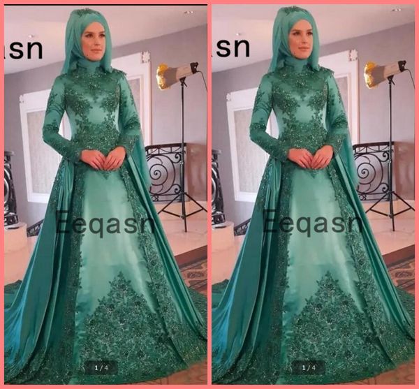 robe de mariee 2019 muslim prom dresses green long sleeve a-line beaded applique dubai prom gowns party dress with hijab prom gowns, Black
robe de mariee 2019 muslim prom dresses green long sleeve a-line beaded applique dubai prom gowns party dress with hijab prom gowns, Black