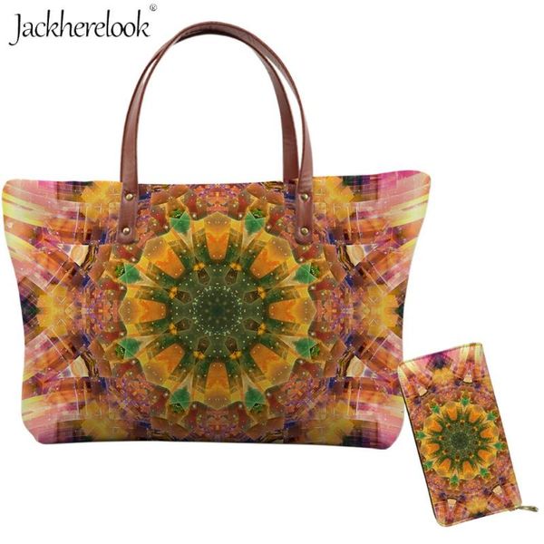 jackherelook casual female bags mandala bohemia flower handbag shoulder bag for ladies 2pcs casual handle bag & wallet totes
jackherelook casual female bags mandala bohemia flower handbag shoulder bag for ladies 2pcs casual handle bag & wallet totes