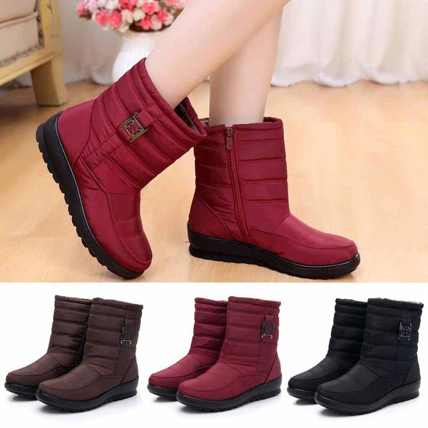 2019 winter boots winter women snow boot female casual ankle boot warm shoes middle-aged boots dropshipping botas mujer, Black
2019 winter boots winter women snow boot female casual ankle boot warm shoes middle-aged boots dropshipping botas mujer, Black