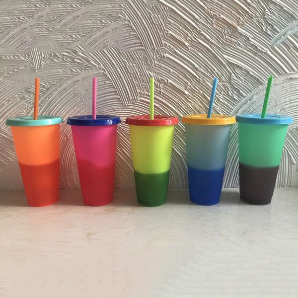 5set juice cups color plastic reusable bottle cold straw changing with cold drink coffee 24oz travel magic mug tumbler iced fbsrm
5set juice cups color plastic reusable bottle cold straw changing with cold drink coffee 24oz travel magic mug tumbler iced fbsrm