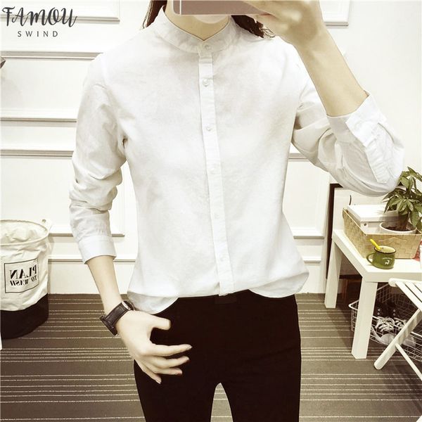 2020 women autumn new fashion ol casual white shirts long sleeve stand collar blouse cotton office lady female blusas stand collar
2020 women autumn new fashion ol casual white shirts long sleeve stand collar blouse cotton office lady female blusas stand collar