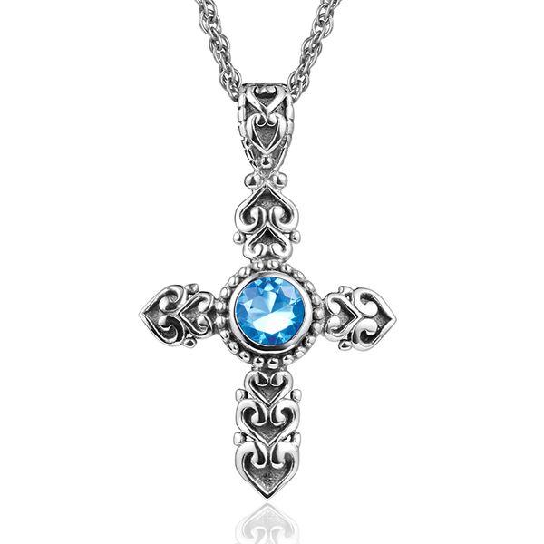 fine jewelry women 925 sterling silver necklace pendant vintage silver cross precious ruby sapphire stone pendant female party
fine jewelry women 925 sterling silver necklace pendant vintage silver cross precious ruby sapphire stone pendant female party