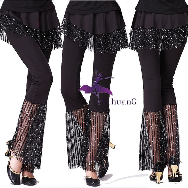ladies latin dance costume long pants women ballroom dancer practice trousers for rumba/samba/salsa/tango/cha cha/flamenco dance, Black;red
ladies latin dance costume long pants women ballroom dancer practice trousers for rumba/samba/salsa/tango/cha cha/flamenco dance, Black;red