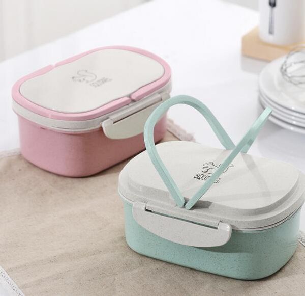 2019 wholesales double-layer wheat stalk storage box food storage storage box portable with portable student insulate
2019 wholesales double-layer wheat stalk storage box food storage storage box portable with portable student insulate