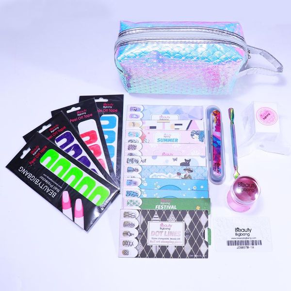 beautybigbang 19pcs nail art set stamping plates bag flower animal geometry style image stamper mold nails file wipes manicure
beautybigbang 19pcs nail art set stamping plates bag flower animal geometry style image stamper mold nails file wipes manicure
