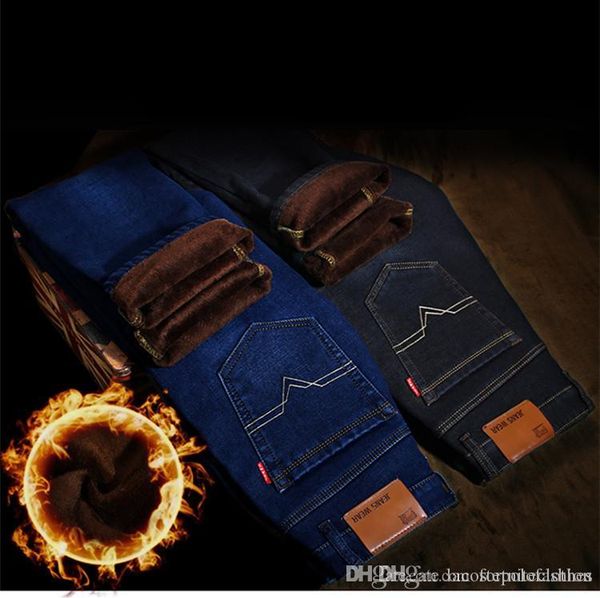 designer mens winter jeans fashion solid skinny thick warm pencil pants teenager homme slim long trousers, Blue
designer mens winter jeans fashion solid skinny thick warm pencil pants teenager homme slim long trousers, Blue