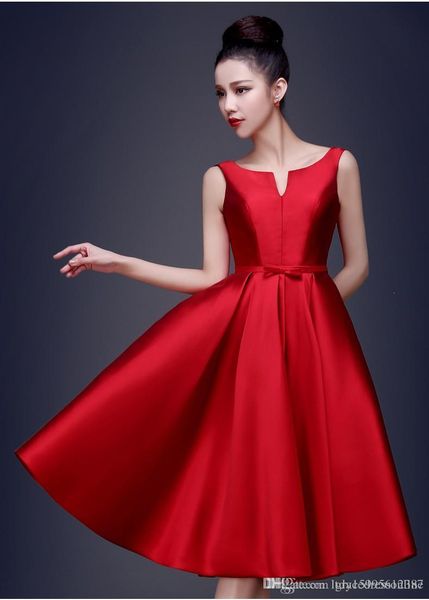 2019 new simple royal blue cocktail dresses lace up tea length formal party dresses plus size 311, Black
2019 new simple royal blue cocktail dresses lace up tea length formal party dresses plus size 311, Black