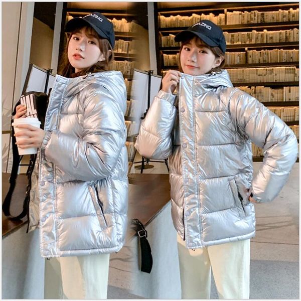 silver glossy winter jacket women waterproof jacket zipper cotton coat outerwear hooded women parkas short student coats r253, Tan;black
silver glossy winter jacket women waterproof jacket zipper cotton coat outerwear hooded women parkas short student coats r253, Tan;black