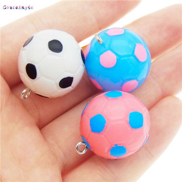 graceangie 3pcs/lot resin football pendant keychain hanging jewelry charms diy phone case decor accessory craft making 25*22mm, Bronze;silver
graceangie 3pcs/lot resin football pendant keychain hanging jewelry charms diy phone case decor accessory craft making 25*22mm, Bronze;silver