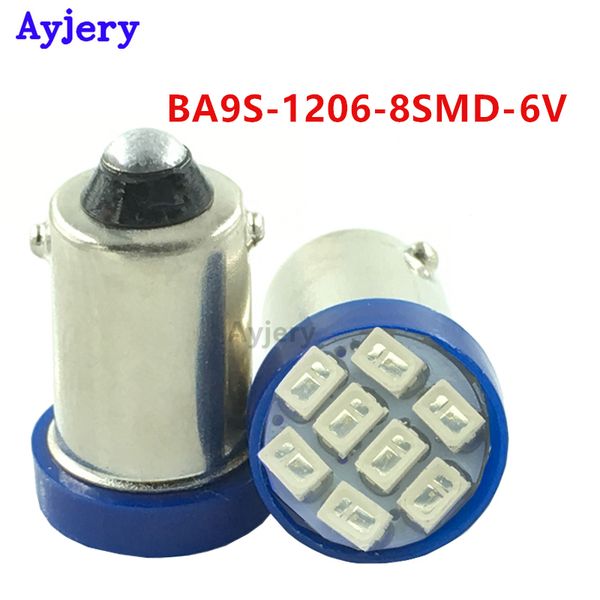 ayjery 100 pcs dc 6v 6.3v ba9s 8 smd 1206 led t4w t11 led bulbs pinball machine white blue red green yellow dashboards lamp
ayjery 100 pcs dc 6v 6.3v ba9s 8 smd 1206 led t4w t11 led bulbs pinball machine white blue red green yellow dashboards lamp
