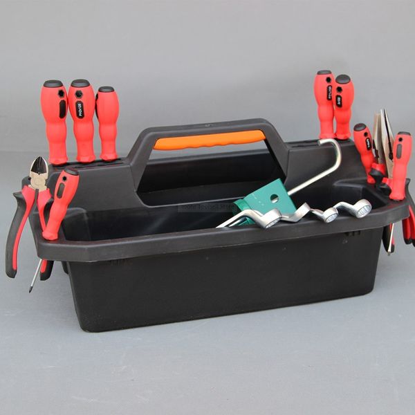50x33x22cm multifunction plastic portable storage box parts box toolbox hardware screw wrench electrician large car repair case
50x33x22cm multifunction plastic portable storage box parts box toolbox hardware screw wrench electrician large car repair case