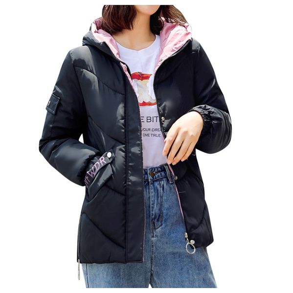 jaycosin women's solid color hooded loose down cotton jacket new casual daily versatile coat fashion warm autumn winter, Black
jaycosin women's solid color hooded loose down cotton jacket new casual daily versatile coat fashion warm autumn winter, Black