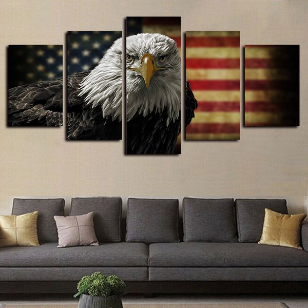 5 panels animal eagle painting us flag artworks giclee canvas wall art for home decor abstract poster canvas print oil painting
5 panels animal eagle painting us flag artworks giclee canvas wall art for home decor abstract poster canvas print oil painting