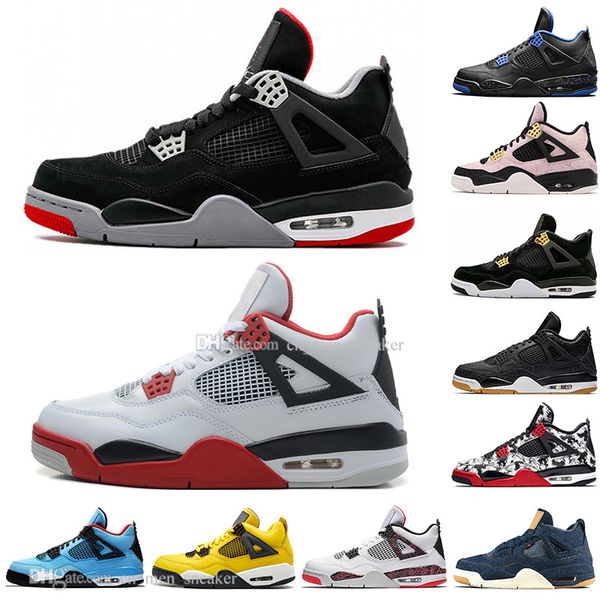Discount Newest Bred 4 4s What The Cactus Jack Laser Wings Mens Basketball Shoes Denim Blue Tattoo Pale Citron Men Sports Designer Sneakers
Discount Newest Bred 4 4s What The Cactus Jack Laser Wings Mens Basketball Shoes Denim Blue Tattoo Pale Citron Men Sports Designer Sneakers