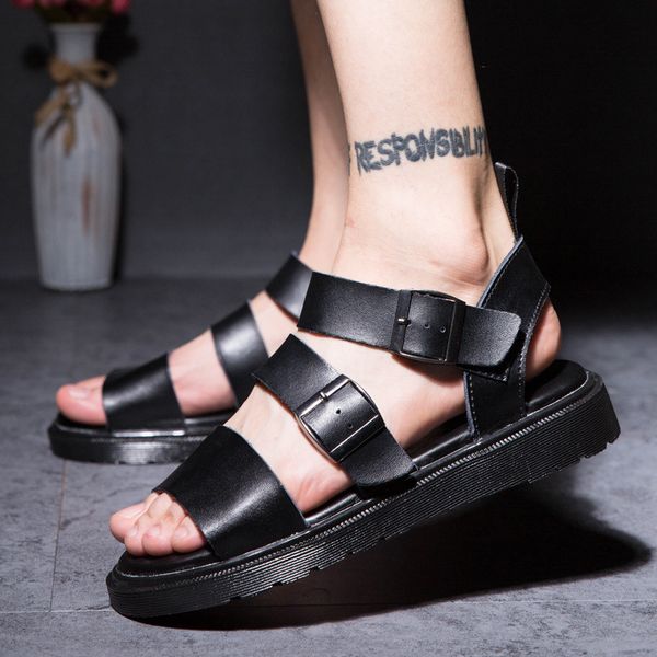 sandals men's 2019 summer new style korean-style anti-slip trend sandals men rome couples, Black
sandals men's 2019 summer new style korean-style anti-slip trend sandals men rome couples, Black