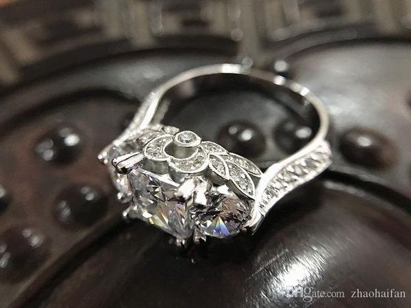 zhf ювелирные изделия 1ct стерлингового серебра 925 роскошный большой главный камень мода цирконий простые свадебные обручальные кольца для, Golden;silver
zhf ювелирные изделия 1ct стерлингового серебра 925 роскошный большой главный камень мода цирконий простые свадебные обручальные кольца для, Golden;silver