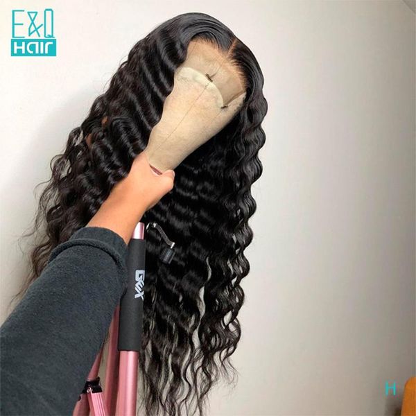 deep wave lace front wig with baby hair pre plucked 13x3 lace front human hair wigs for women brazilian remy bleached knots, Black;brown
deep wave lace front wig with baby hair pre plucked 13x3 lace front human hair wigs for women brazilian remy bleached knots, Black;brown