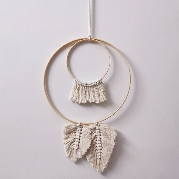 dream catcher hanging ornaments hand-woven macrame tapestry wall hanging living room bedroom simple wall mandala boho decor
dream catcher hanging ornaments hand-woven macrame tapestry wall hanging living room bedroom simple wall mandala boho decor