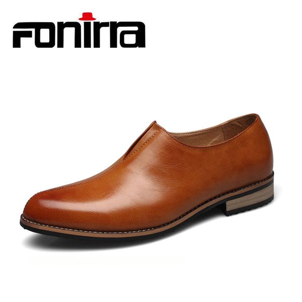 fonirra 2019 fashion pointed toe dress shoes casual wedding party dress shoes genuine leather men flats soft cool loafers 954, Black
fonirra 2019 fashion pointed toe dress shoes casual wedding party dress shoes genuine leather men flats soft cool loafers 954, Black