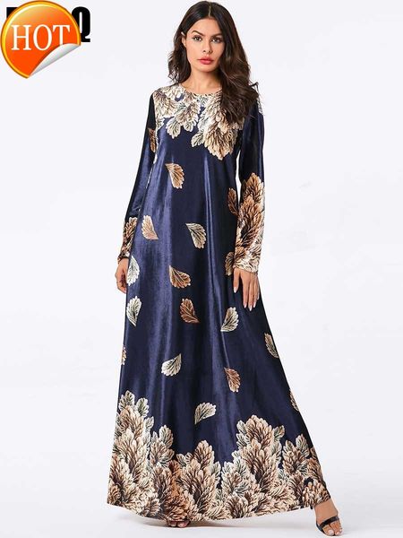 modest fashion hijab dresss women mc207825 large size women's blue gilded printing sleeve muslim casual gold velvet long, Red
modest fashion hijab dresss women mc207825 large size women's blue gilded printing sleeve muslim casual gold velvet long, Red