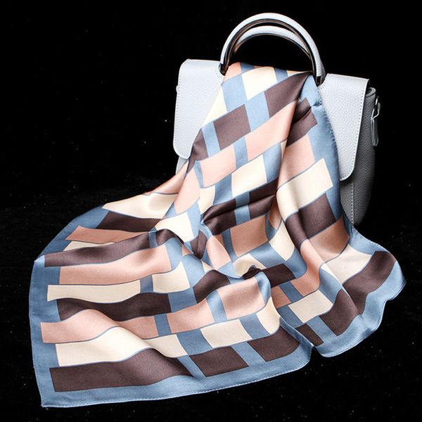 new luxury designer brand silk small square scarf 53 * 53com ladies silk printed small square scarf 4 season scarf shawl ing, Blue;gray
new luxury designer brand silk small square scarf 53 * 53com ladies silk printed small square scarf 4 season scarf shawl ing, Blue;gray