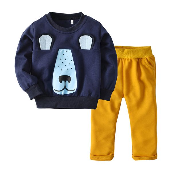children's suit 2020 boy cartoon sweater sportswear casual long-sleeved shirt pants kid clothes baby sweatshirt 2 set, White
children's suit 2020 boy cartoon sweater sportswear casual long-sleeved shirt pants kid clothes baby sweatshirt 2 set, White