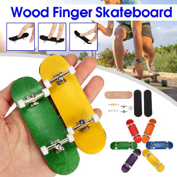 kids children toy wood fingerboard finger skateboard basic complete skate board bearing wheel nuts kjyrb
kids children toy wood fingerboard finger skateboard basic complete skate board bearing wheel nuts kjyrb