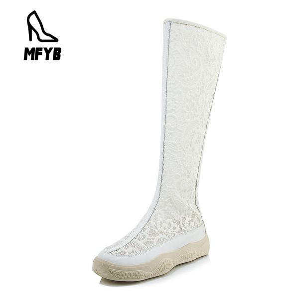 mfyb women's boots 2019 autumn new comfortable flat bottom platform women's shoes breathable mesh high boots 34-46, Black
mfyb women's boots 2019 autumn new comfortable flat bottom platform women's shoes breathable mesh high boots 34-46, Black