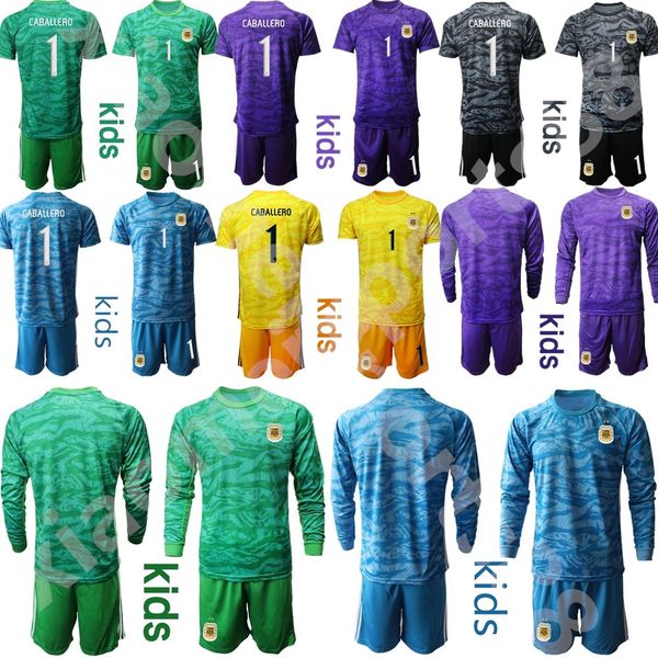 goalkeeper youth argentina long sleeve goalie soccer jersey set kids sergio romero 1 nahuel guzman 12 agustin marchesin football shirt kits, Black
goalkeeper youth argentina long sleeve goalie soccer jersey set kids sergio romero 1 nahuel guzman 12 agustin marchesin football shirt kits, Black