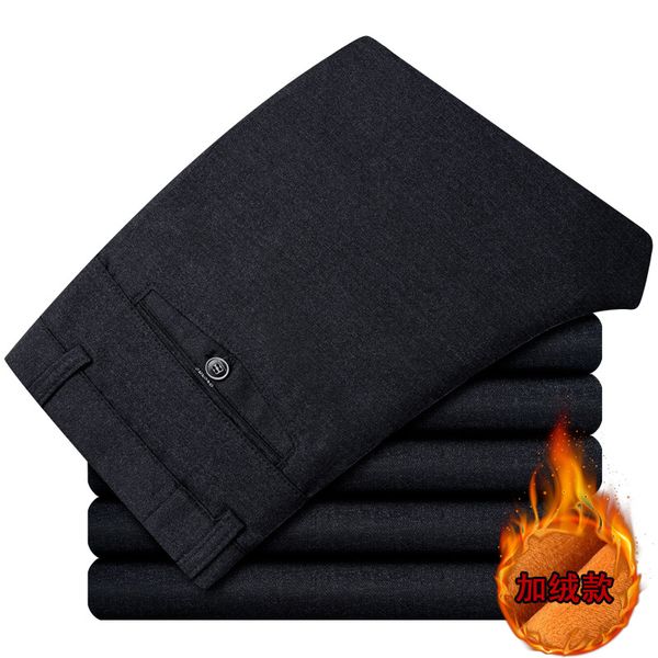 autumn winetr new style men's casual pants large size 38 40 trousers business mercerized straight thick warm pants trouse, White;black
autumn winetr new style men's casual pants large size 38 40 trousers business mercerized straight thick warm pants trouse, White;black