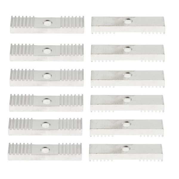 12-in-1 gt2 timing belt fixing mount plate aluminum alloy tooth pitch 2mm clamp fixed clip piece 9x40mm for 3d printer parts
12-in-1 gt2 timing belt fixing mount plate aluminum alloy tooth pitch 2mm clamp fixed clip piece 9x40mm for 3d printer parts