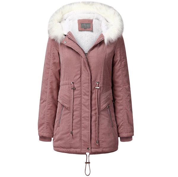abrigos mujer invierno 2019 winter coat women casual loose lapel zipper hooded long trench coat ladies parka overcoat outwear, Black
abrigos mujer invierno 2019 winter coat women casual loose lapel zipper hooded long trench coat ladies parka overcoat outwear, Black