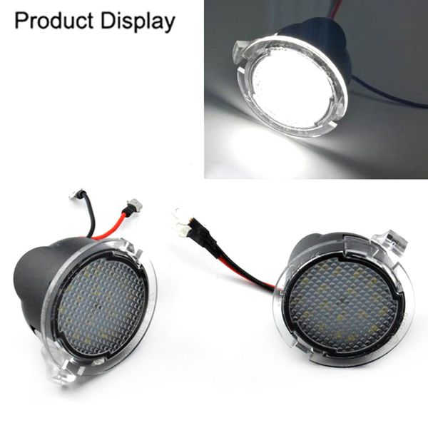 white led side car mirror puddle light lamp - direct replace - for explorer mondeo edge taurus f-150 pack of 2
white led side car mirror puddle light lamp - direct replace - for explorer mondeo edge taurus f-150 pack of 2