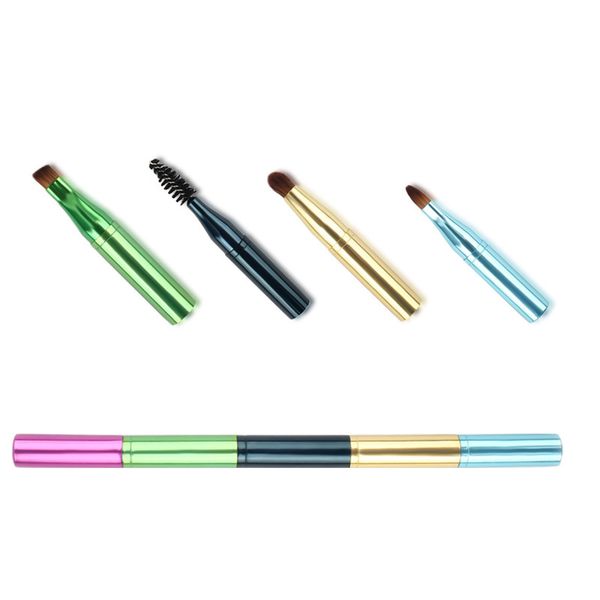 colorful 4 in 1 portable makeup brushes metal multifunction make up brush lip eyelash eyeshadow high quality
colorful 4 in 1 portable makeup brushes metal multifunction make up brush lip eyelash eyeshadow high quality