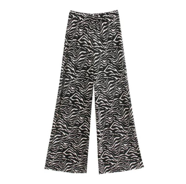 women's pants & capris women elegant zebra pattern wide leg elastic waist pleated retro female casual cozy trousers pantalones mujer, Black;white
women's pants & capris women elegant zebra pattern wide leg elastic waist pleated retro female casual cozy trousers pantalones mujer, Black;white