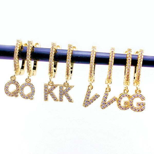 10pairs,women earrings,fashion jewelry,cz setting,26 letter shapes for women,gold plating color, can wholesale, Golden;silver
10pairs,women earrings,fashion jewelry,cz setting,26 letter shapes for women,gold plating color, can wholesale, Golden;silver