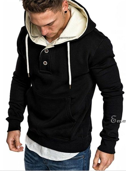 2019 new fashion men's winter keep warm long sleeve hoodies male casual hooded thick sweatshirt outwear plus size, Black
2019 new fashion men's winter keep warm long sleeve hoodies male casual hooded thick sweatshirt outwear plus size, Black