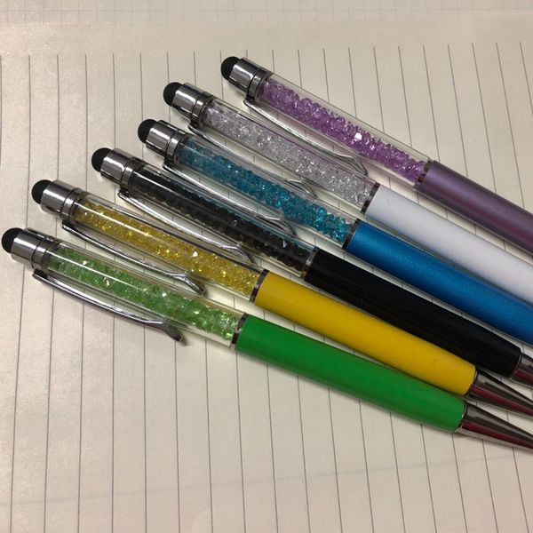 5pcs/lot crystal pen 2 in 1 capactive touch stylus pen fasion creative student gift ballpoint, Blue;orange
5pcs/lot crystal pen 2 in 1 capactive touch stylus pen fasion creative student gift ballpoint, Blue;orange