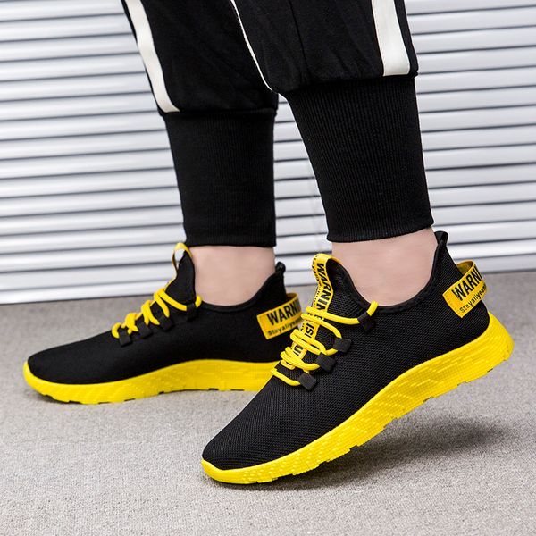 men vulcanize shoes sneakers breathable men casual shoes no-slip male lace up tenis masculino wholesale, Black
men vulcanize shoes sneakers breathable men casual shoes no-slip male lace up tenis masculino wholesale, Black