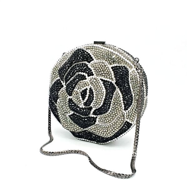 elegant bridal wedding party purses women evening party classical bird rose diamonds full crystal small clutches
elegant bridal wedding party purses women evening party classical bird rose diamonds full crystal small clutches
