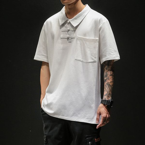 smart casual men's summer casual vintage style patchwork lapel short sleeve solid shirt breathable men shirt, White;black
smart casual men's summer casual vintage style patchwork lapel short sleeve solid shirt breathable men shirt, White;black