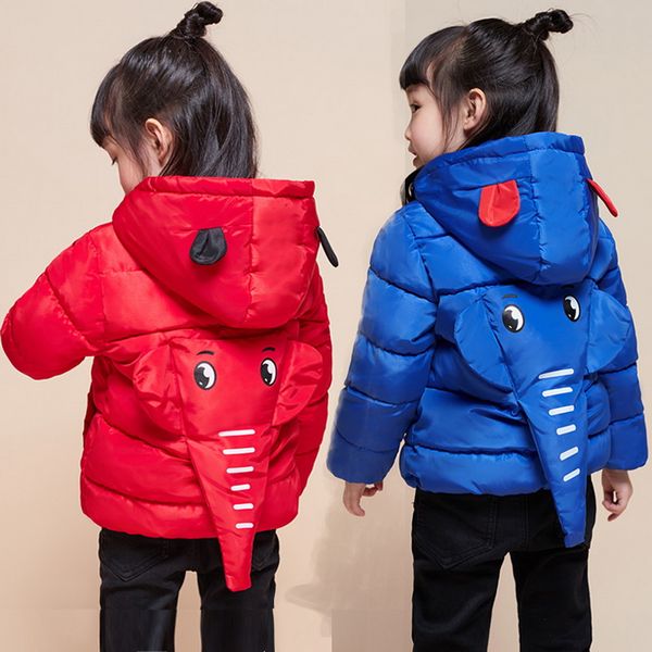 children cartoon elephant jacket boys girls winter overalls cute hooded coat kids warm outerwear parkas outfit snowsuit overcoat, Blue;gray
children cartoon elephant jacket boys girls winter overalls cute hooded coat kids warm outerwear parkas outfit snowsuit overcoat, Blue;gray