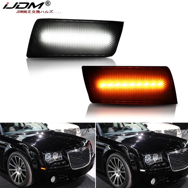 ijdm amber/white led front side marker light for 2005-2010 300 turn signals/driving lights,replace oem sidemarker lamps
ijdm amber/white led front side marker light for 2005-2010 300 turn signals/driving lights,replace oem sidemarker lamps
