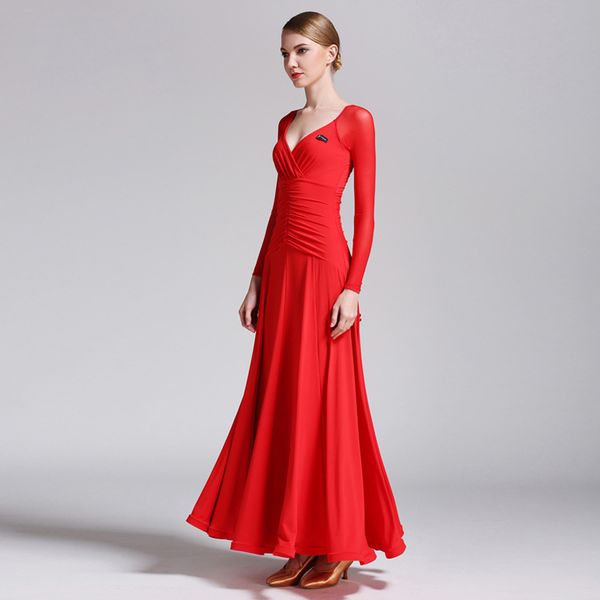 mei yu s9007 modern dance costume women ladies dancewear waltzing tango dancing dress ballroom costume evening party dress, Black;red
mei yu s9007 modern dance costume women ladies dancewear waltzing tango dancing dress ballroom costume evening party dress, Black;red