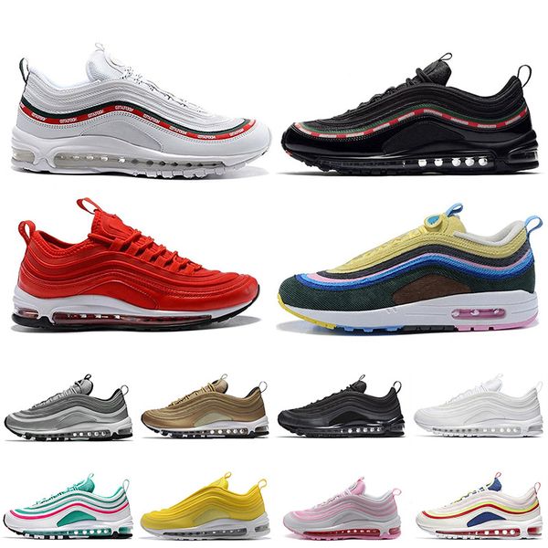 2019 97 OG Ultra Running Shoes For Men Women Designer Undefeated 97S Triple Black White Trainers Sports Sneakers Men Casual Shoes Size 36-46
2019 97 OG Ultra Running Shoes For Men Women Designer Undefeated 97S Triple Black White Trainers Sports Sneakers Men Casual Shoes Size 36-46