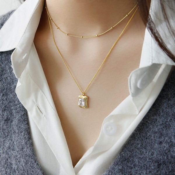 silvology 925 sterling silver 4a square zircon pendant necklace elegant upscale necklace for women fashion party jewelry
silvology 925 sterling silver 4a square zircon pendant necklace elegant upscale necklace for women fashion party jewelry