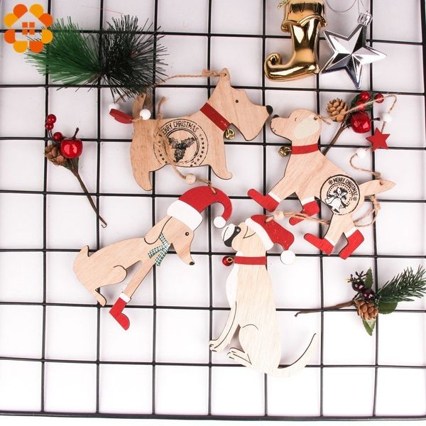 1pc wooden christmas dog cute hanging hat dog pendants xmas tree ornaments kids gift diy wood crafts christmas party decoration
1pc wooden christmas dog cute hanging hat dog pendants xmas tree ornaments kids gift diy wood crafts christmas party decoration