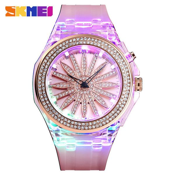 the latest brand skmei led transparent waterproof multi-function fashion flower watch, Slivery;brown
the latest brand skmei led transparent waterproof multi-function fashion flower watch, Slivery;brown