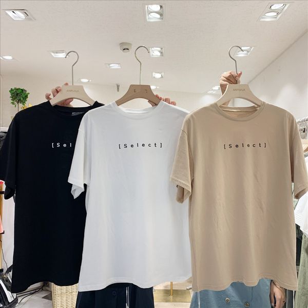 letter printing loose slim t-shirt women's 2020 summer women's simple t-shirt versatile short sleeve 5398, White
letter printing loose slim t-shirt women's 2020 summer women's simple t-shirt versatile short sleeve 5398, White