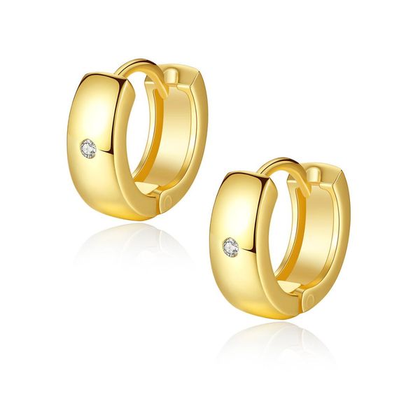 trendy gold/silver plated cubic zirconia small round circle ring hoop earrings for girls womens simple earings fashion jewelry, Golden
trendy gold/silver plated cubic zirconia small round circle ring hoop earrings for girls womens simple earings fashion jewelry, Golden